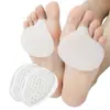 Almohadilla de Silicona Transparente para Antebrazo Traje Almohadilla Frontal Media Almohadilla de Cristal Almohadilla Talla Media Plantilla Antideslizante Anti-Dolor para Mujer Suave