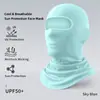 Pasamontañas para Mujer Cubierta Facial Completa Máscara UV para Hombre Ciclismo