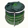 Bolsa de red para protección de peces de fábrica directa recubierta de pegamento para evitar enganches red de pesca anillo de acero inoxidable red de pesca universal equipo de pesca bolsa de red de pesca