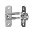 Hebilla de puerta de ángulo recto de 90 grados de acero inoxidable, hebilla de puerta antigua, accesorios de ferretería para puertas antirrobo, hebilla de bloqueo para puerta corredera, hebilla de ángulo recto, tapón