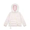Jaqueta de Algodão Canelado com Gola de Pelo e Zíper Diagonal Hello Kitty de Floco de Neve para Mulheres 2025 Inverno Novo Casaco de Algodão Grosso Quente Solto