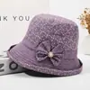 Sombrero de cuenca para madre, nuevo de temporada para mujer, moda, sombrero para el sol para exteriores y ocio, sombrero para el sol de viaje, sombrero para personas de mediana edad al por mayor