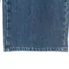 Atacado Transfronteiriço Moda Nova Outono 2025 Versátil Cintura Média Solto Bainha Dobrada Jeans Rasgado para Mulheres 4365236