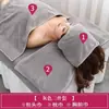 Toalla gruesa especializada para cama de masaje de salón de belleza con agujero, funda de almohada y almohadilla facial