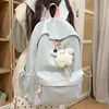 Mochila para chicas de secundaria, estilo Ins, gran capacidad, alta apariencia, nuevo estilo 2026, bolso de hombro pequeño, chicas de preparatoria, mochila