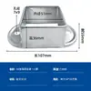 10 peças Conector Fivela de Fixação para Tubo Quadrado Base de Fixação para Poste Acessórios para Guarda-corpo Sem Solda Base de Ferro Galvanizado