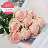 Venta Especial Rosas Simuladas Rosa Individual Wholesale Boda Decoración del Hogar Arreglo Floral Ramo de Rosas Simuladas