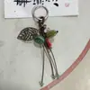 Llavero con forma de conejo personalizado, colgante para bolso, calabaza natural exquisita, hecho a mano, regalo para novias, venta al por mayor