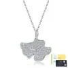 Collar de Hoja de Ginkgo Completamente Incrustado con Moissanita, Plata S925, Cadena para Clavícula, Stock del Fabricante, Venta al por Mayor a partir de 1 Pieza, Joyería Popular de Venta Transfronteriza