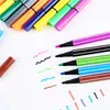 Urso Mestre 12 Cores 36 Cores Caneta Aquarela Haste Fina Caneta de Desenho Lavável Pincel Infantil Pintura