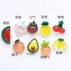 Série Frutas 1,5cm Cristal Gelatina Acessórios de Cabelo Artesanais Infantis Material para Presilha Acessórios de Resina Tamanho Pequeno