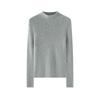 Suéter de Cashmere para Mulheres, Cashmere Leve Outono e Inverno Novo Estilo, Corte Justo, Tamanho Grande Jaqueta Tricotada, Estiloso