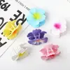 Yhj Accesorios para el Cabello Estilo Nuevo Pequeño Fresco y Dulce Color Caramelo Flor Enrollada Pinza Pinza para el Cabello Pinza Tiburón para el Cabello