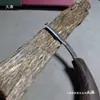 Cuchillo de gancho para incienso, Cuchillo de tallado, Herramienta para raspar incienso, Herramienta para manipular incienso, Cuchillo de gancho de acero inoxidable, Gancho para incienso, Cuchillo curvo para áloe de madera, Herramienta pequeña para cortar y tallar