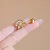 Mini Broche para Mujer, Lindo, de Alta Gama y Exquisito Pin de Solapa Corsage, Botón de Solapa de Traje Pequeño de Lujo Anti-Exposición Fragancia"""