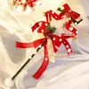 Varita Mágica Estrella de Navidad Paquete de Materiales Hecho a Mano DIY Producto No Terminado Puede Emitir Luz Atrezo de Ambiente Varita de Hada