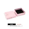 Caja de Joyería Deqi Caja de Empaque para Anillos, Collares, Pendientes, Colgantes, Caja de Almacenamiento de Regalo, Caja de Regalo, Caja de Papel de Base y Tapa