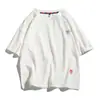 Camiseta de Manga Curta Estilo Chinês para Homens, Verão Solta Estilo Fino, Tamanho Grande 2026 Novo Estilo de Roupa, Camiseta Solta de Manga Meia-Manga com Gola Redonda