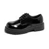 Zapatos de Cuero para Hombre Estilo Japonés Modernos de Alto Valor Versátiles de Caña Baja Zapatos Derby Parisinos Otoño Casual Británico Zapatos para Hombre