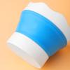 Cubo Plegable de Silicona para Lavar Pinceles de Acuarela Transfronterizo, Cubo Pequeño de Plástico Portátil para Lavar Pinceles de Arte, Fábrica