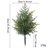 2026 Nuevo Modelo Planta Verde Artificial Árbol Insertado en el Suelo Agujas de Pino Artificiales Decoración de Jardín en Casa Decoración Navideña Árbol de Navidad