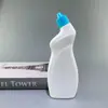 Botella de Limpiador de Inodoros de 500 ml, Botella de Limpiador de Inodoros con Boca Curva, Líquido Desinfectante, Limpiador Diario de Inodoros, Botella de Plástico con Boca Curva para Embalaje