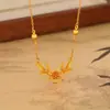 Colar com Pingente de Flor de Ameixa para Mulheres, Novo Estilo Chinês com Design de Flor, Nicho de Luxo Leve e Temperamento, Corrente Simples Versátil de Alta Qualidade para Clavícula