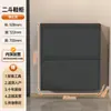 Armário de Sapatos Giratório Ultra Fino de Ferro Forjado Simples à Prova de Poeira Muito Estreito Grande Capacidade Doméstica para Entrada de Porta Armário de Armazenamento