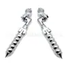 Accesorios de Modificación para Motocicleta Piezas Decorativas para Pedal Pedal de Pie de Aleación de Aluminio Parachoques Almohadilla Antideslizante para el Pie 32mm