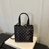 Moda de Verano 2026 Lunares Gran Capacidad Linda Casual Ligera Simple Versátil Bolso de Hombro Cruzado