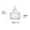 Caixa de armazenamento de joias e cosméticos de cristal de alta qualidade, pote de doces personalizado estilo iurte, ornamento decorativo luxuoso