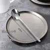 Ventas Directas de Fábrica Cuchara de Acero Inoxidable Cuchara Estilo Coreano Cuchara para Comer Cuchara para Sopa Mango Largo Espeso Cuchara Redonda Cucharón Cuchara para Café Cuchara para Mezclar Arroz