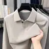 Estilo Nuevo de Otoño Sudadera con Capucha y Cuello Polo para Hombres de Mediana Edad Casual Transpirable Juventud Tallas Grandes Suéter Sudadera Casual