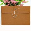Saco de Armazenamento com Enrolar para Arquivos Envelope de Papel Kraft Atacado Envelope para Cartas de Amor Saco para Documentos Saco de Material Pode Ser Hot Stamped