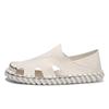 2024 Verano Nueva Moda Puntada Hecha a Mano Sandalias Transpirables de Moda para Hombre para Exteriores Suela Suave Baotou talla grande 44