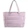 Bolsa de viaje acolchada de algodón en stock, bolsa de equipaje de moda de gran capacidad, bolsa deportiva y de fitness con neceser, bolsa de fin de semana, bolso de hombro