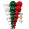 Fábrica de Origem Em Estoque Bolas de Natal de Alta Elasticidade, Pompons 1-5cm Acessórios DIY para Árvore de Natal, Decoração de Sapatos e Chapéus, Materiais de Decoração para Bolsas
