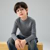Suéteres de Lana Peinada Pura Lavables a Máquina para Niños y Niñas, Suéteres de Rayas para Usar Debajo, Jerseys de Cachemira para Bebé