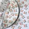 50 Piezas de Pétalos y Hojas de Vidrio de Hortensia de 12 mm Accesorios para Joyería Hecha a Mano DIY Estilo Antiguo Pasador Materiales para Adorno de Cabello