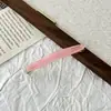 Pin de una palabra de etiqueta dorada de sauce pequeño estilo coreano clip para flequillo lateral de chica dulce accesorios para el cabello pinza para cabello suelto accesorios simples para el cabello venta al por mayor