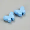 Cuentas Acrílicas Populares Transfronterizas, Cuentas Redondas con Agujero Grande de Cara Sonriente, Cuentas para Manualidades DIY Infantiles, Cuentas Sueltas de Colores Caramelo