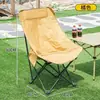 Sillón reclinable ajustable de tres niveles silla de luna para exteriores silla plegable silla de camping portátil para oficina almacenable