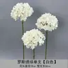 Materiais florais em tons de branco para salões de casamento, móveis para vitrines, adereços de flores de seda para decoração suave, arranjos de flores, marcadores de corredor, buquês artificiais atacado