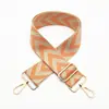 Bolso Tejido Nuevo y Colorido con Correa Cruzada de un Solo Hombro para Mujer Accesorios de Bolso Correa Ancha para el Hombro Correa Larga Ajustable Correa de Peso Reducido
