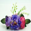 Tocados de verano para niños europeos y americanos, guirnalda para bebé, diadema para fotos, flor artificial, cinturón de nailon súper aterciopelado, tocado de flor de dragón, flor, Nuevo