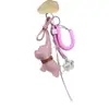 Huayang Nuevo Colgante para Perro de Cuero Bolso para Perro Accesorios para Mochila Lindos de Cuero Pu Colgante para Perro Pequeño Accesorios para Ropa