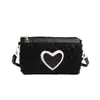 Bolso tipo almohada, Bolso cuadrado pequeño simple, Cuero de felpa retro original, Bolso cruzado dulce y genial, Bolso para mujer con diseño de nicho casual lindo