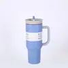 Taza de Hielo Portátil, Taza con Popote Transfronteriza, Vaso de Agua de Acero Inoxidable, Vaso de Agua con Asa, Taza Térmica de Gran Capacidad con Tapa