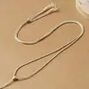 Cordón Colgante Fino de Algodón Puro, Correa Ajustable Suave y Amigable con la Piel para Colgantes de Jade y Collares Budistas