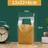 Bolsa con Cierre de Ocho Sellos para Alimentos, Té, Infusiones, Empaque de Granos Especiales, Comida para Gatos y Perros, Alta Transparencia